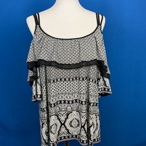 WHBM cold shoulder top